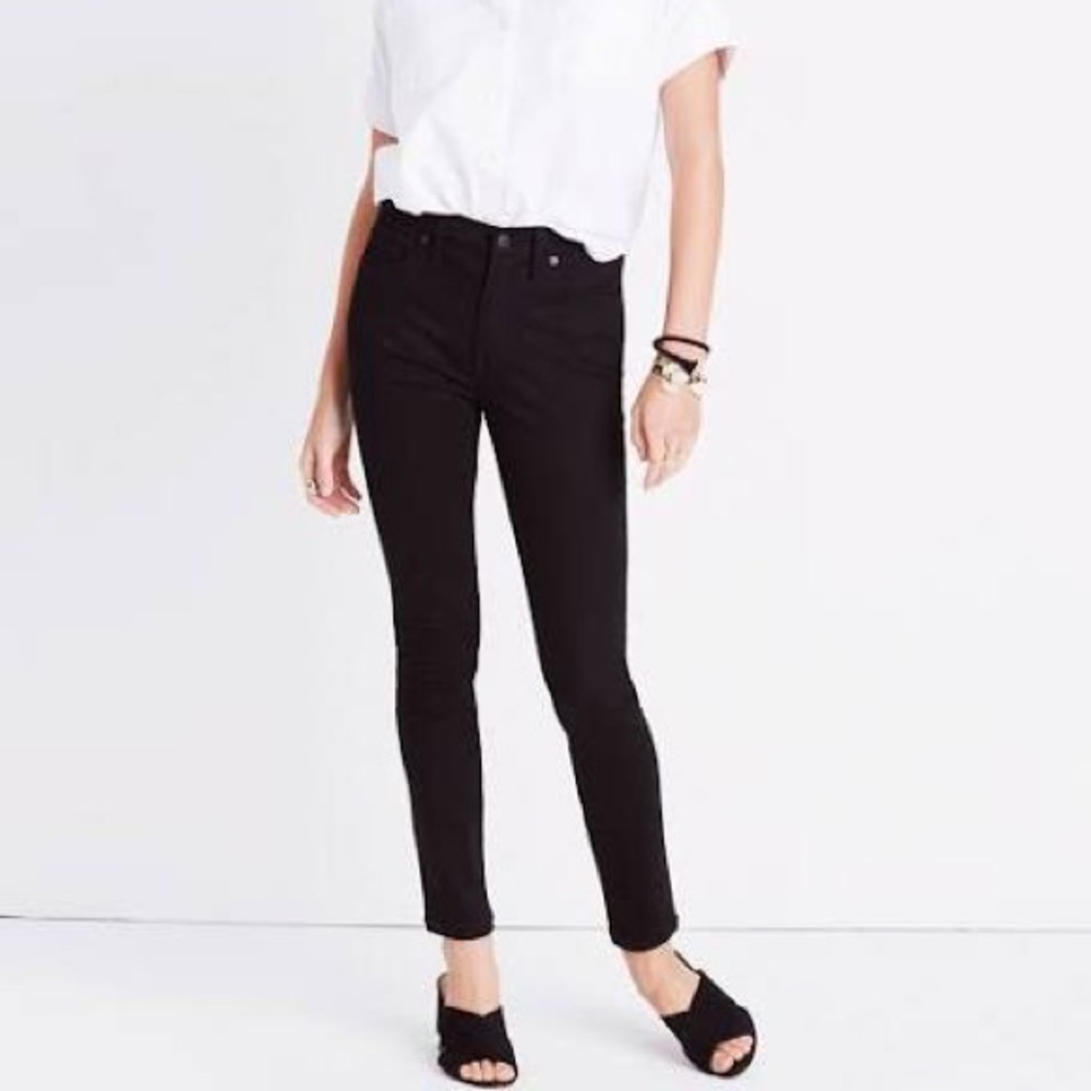 Madewell Skinny Skinny Black Jeans